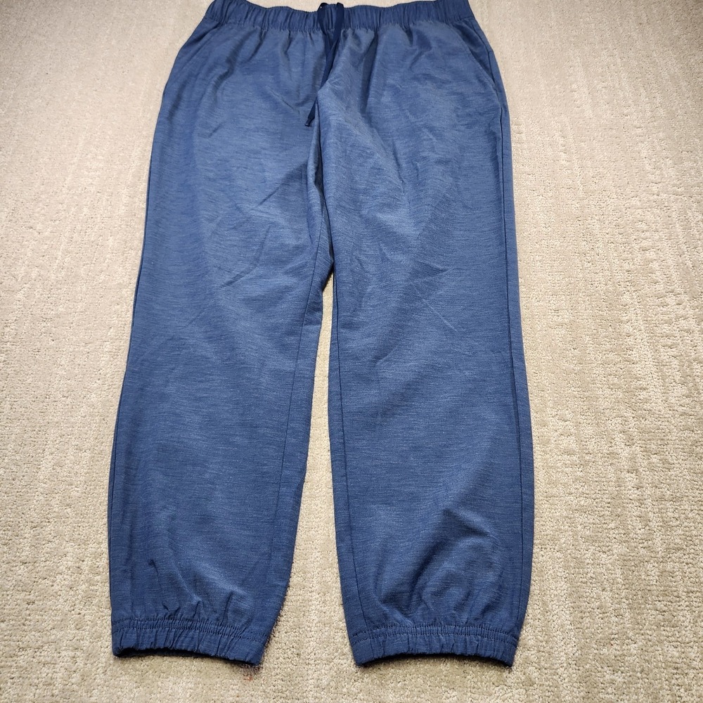 Huk Joggers‎ Pants Men XL Blue Performance Fishing Quick Dry Stretch Woven